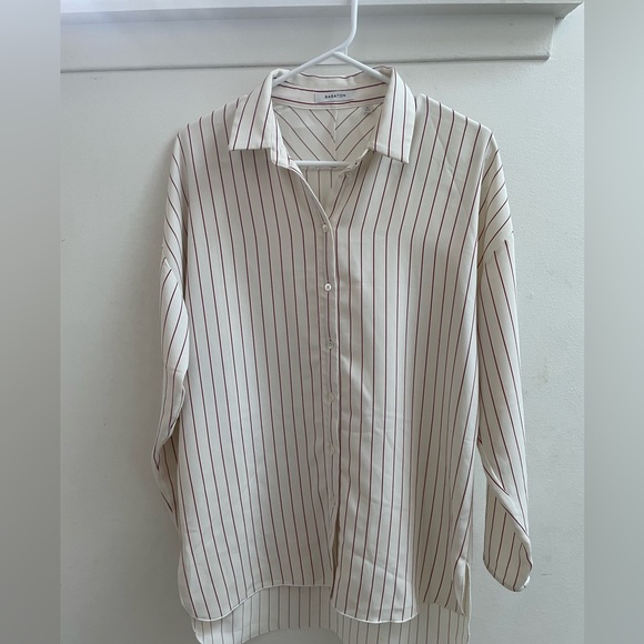 Aritzia Babaton Kearney Button-Up Collared Shirt Small - Picture 7 of 8